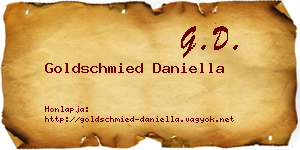 Goldschmied Daniella névjegykártya