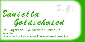 daniella goldschmied business card